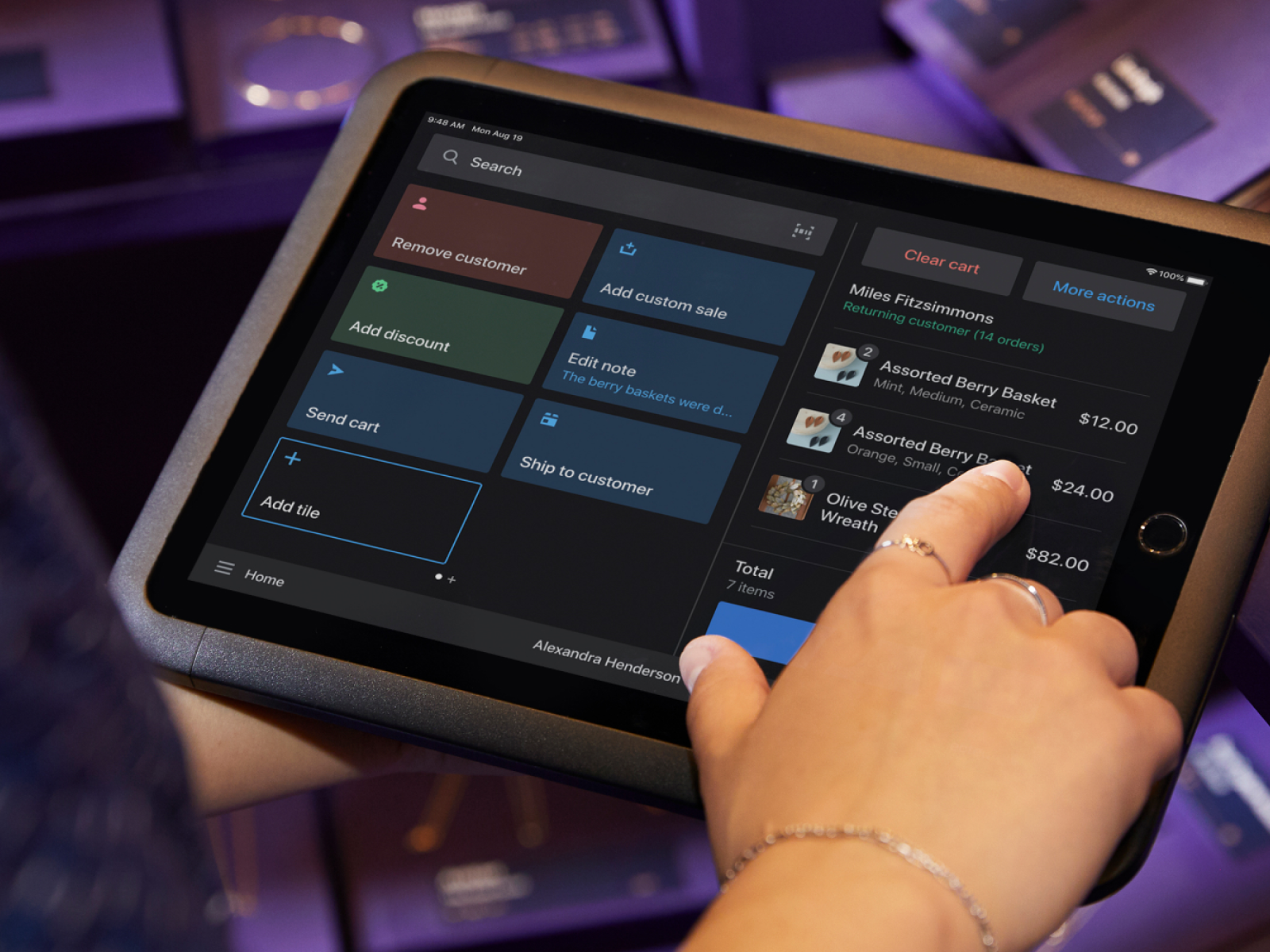 Shopify POS by Tobias Negele for Shopify on Dribbble